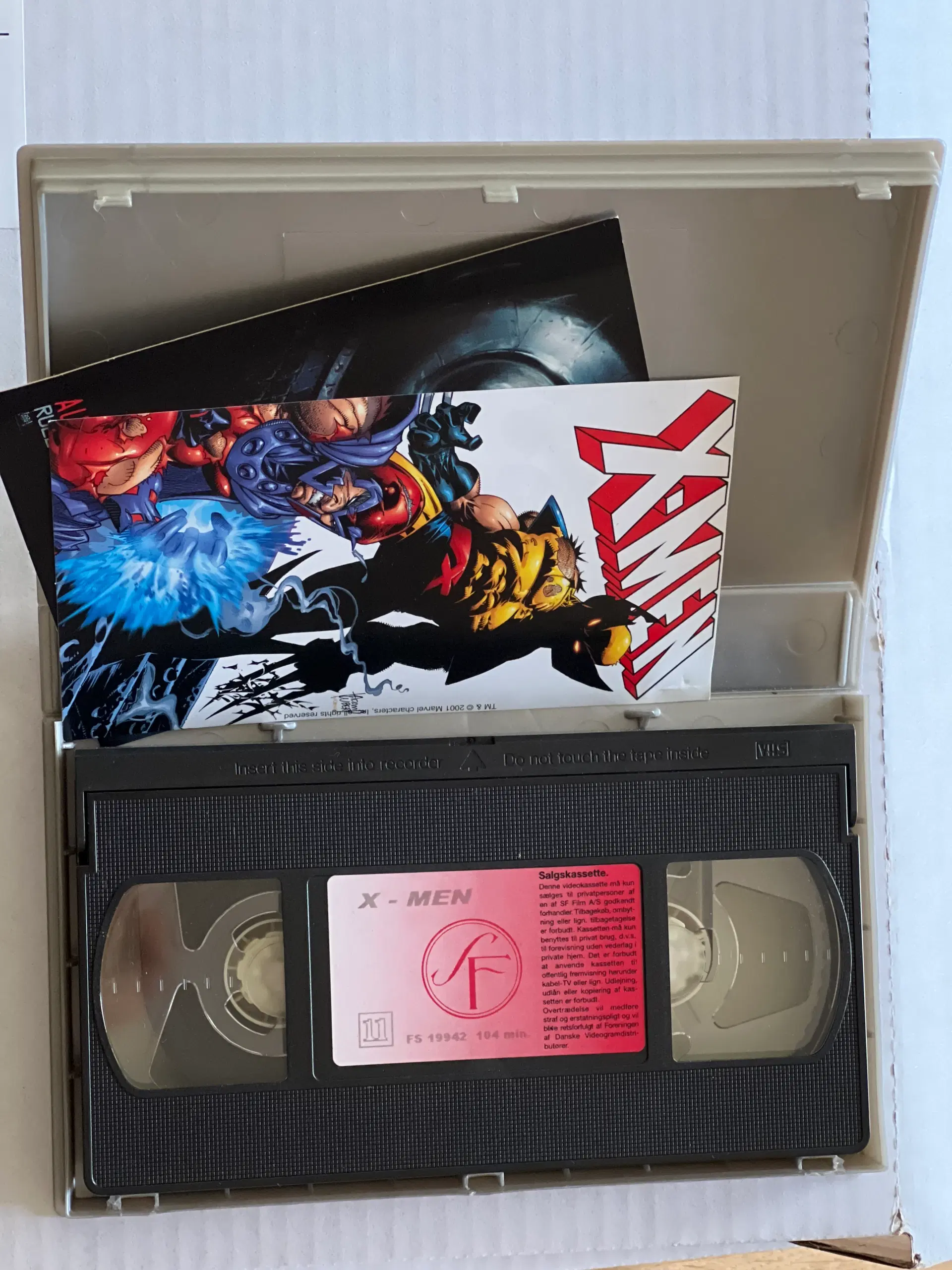 X-men 2000 VHS