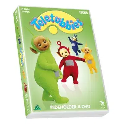 4 TELETUBBIES film i en boks