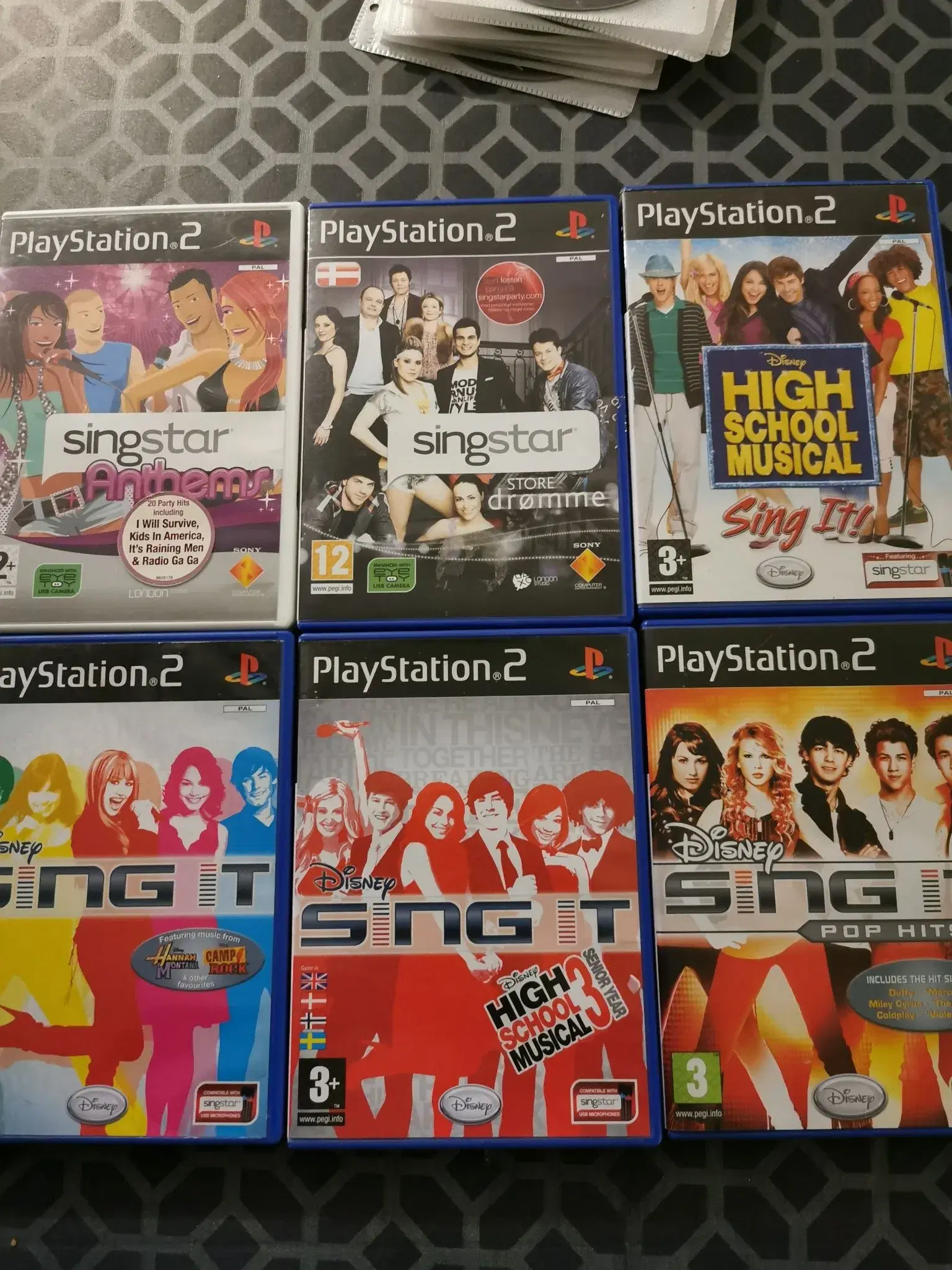 16 gode PS2 spil 30-95kr pr spil!