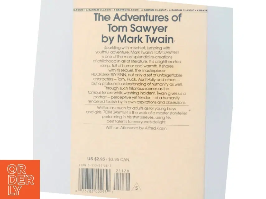 The adventures of Tom Sawyer af Mark Twain (Bog) fra Bantam Classic