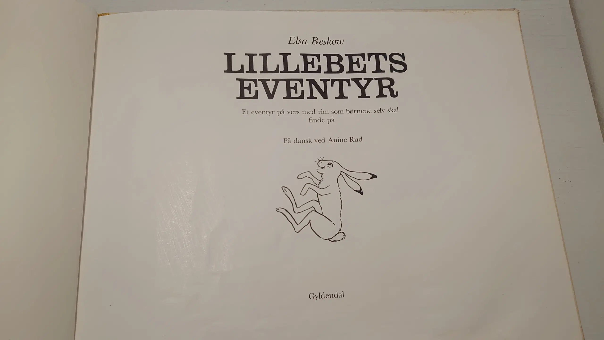 Elsa Beskow: Lillebets Eventyr Gyldendal 1981