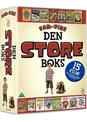 15 dvd ; FAR TIL FIRE boksen