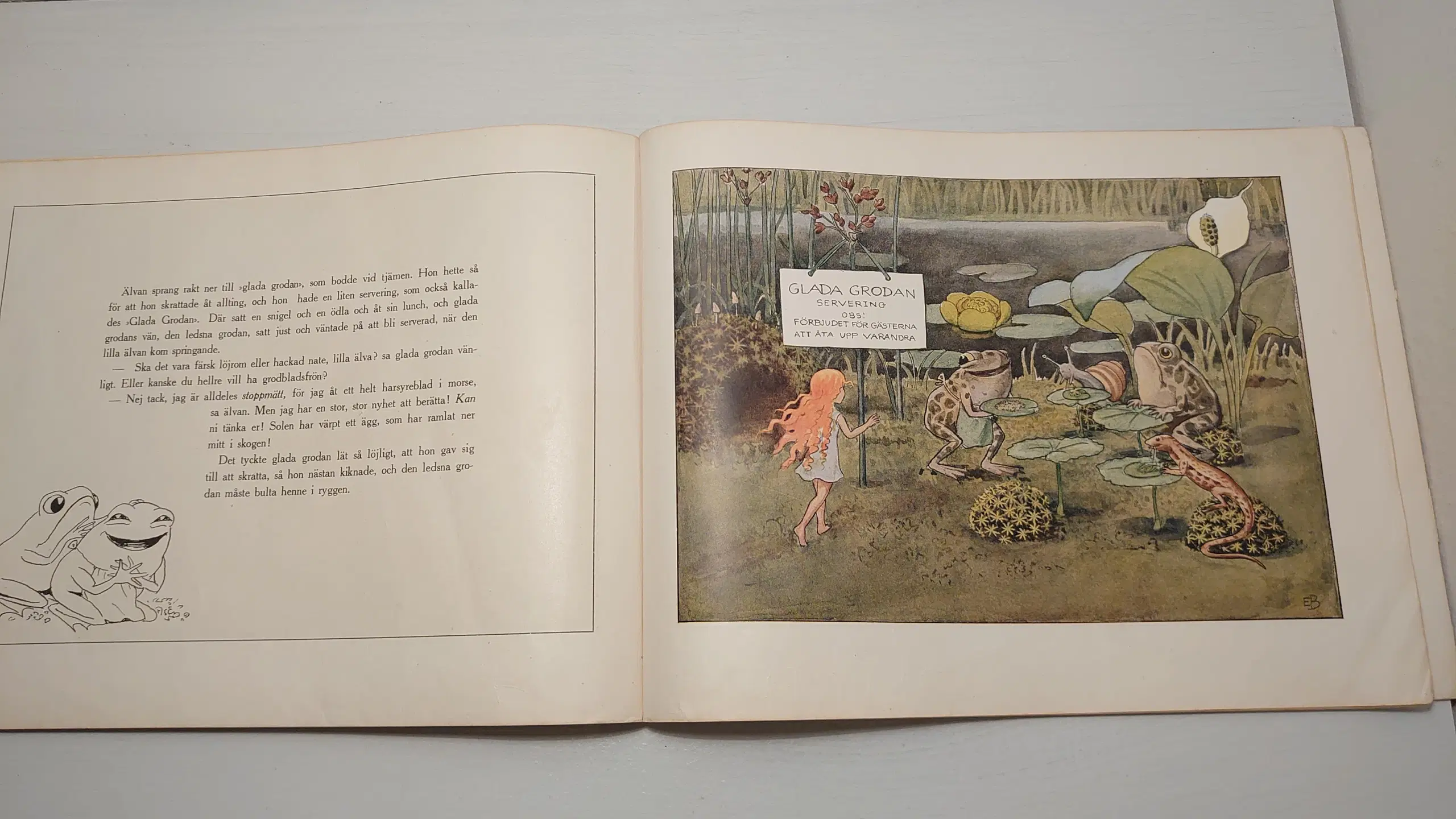 Elsa Beskow: Sol-Ägget Svensk udgave 1947