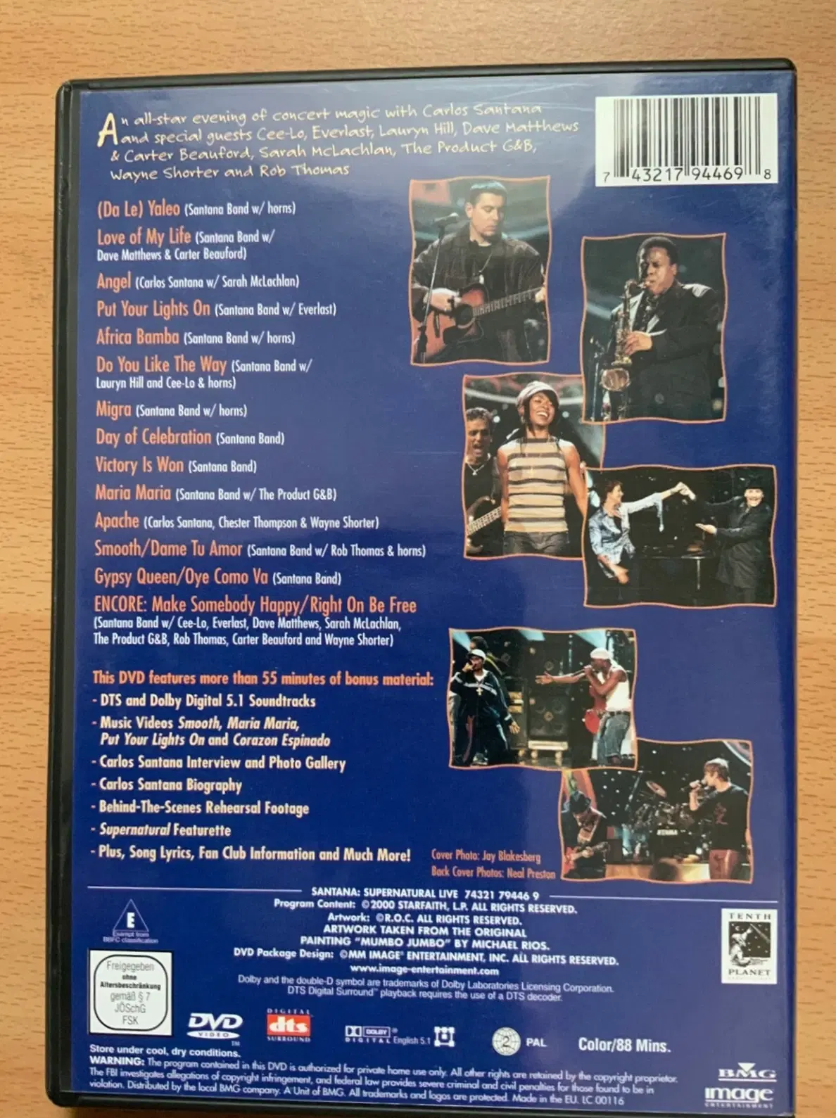 DVD: Santana Live