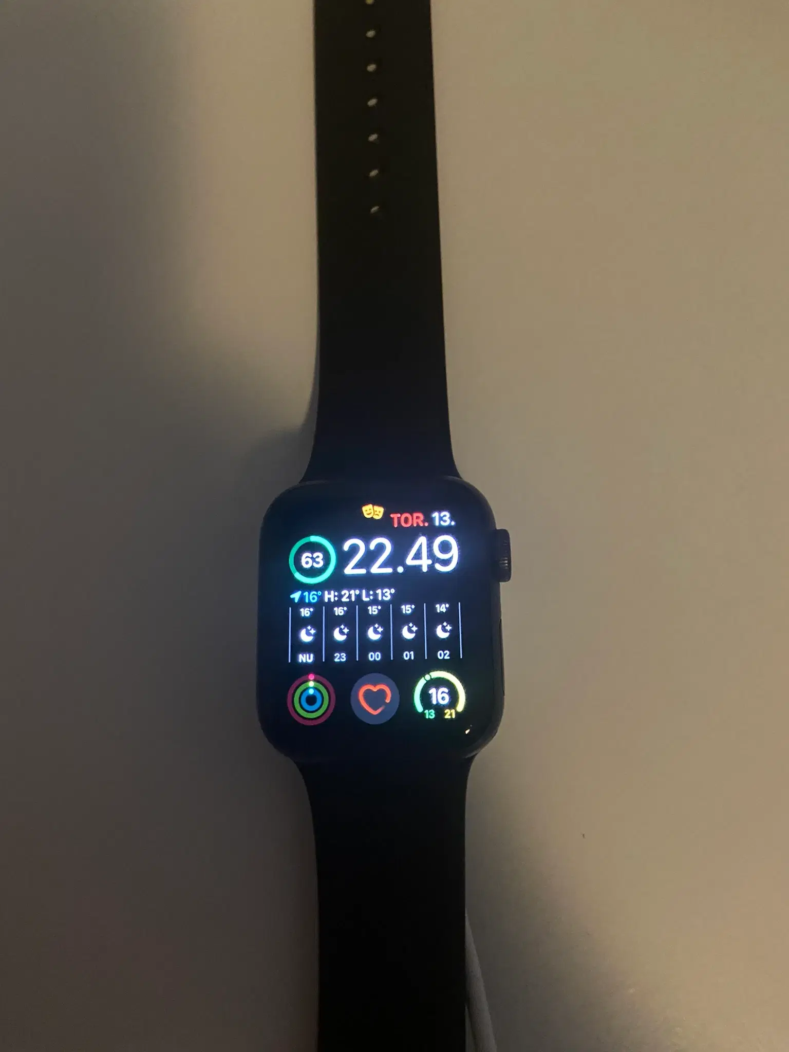 Apple Watch SE (GPS) 40 mm Sort Grå Smart ur