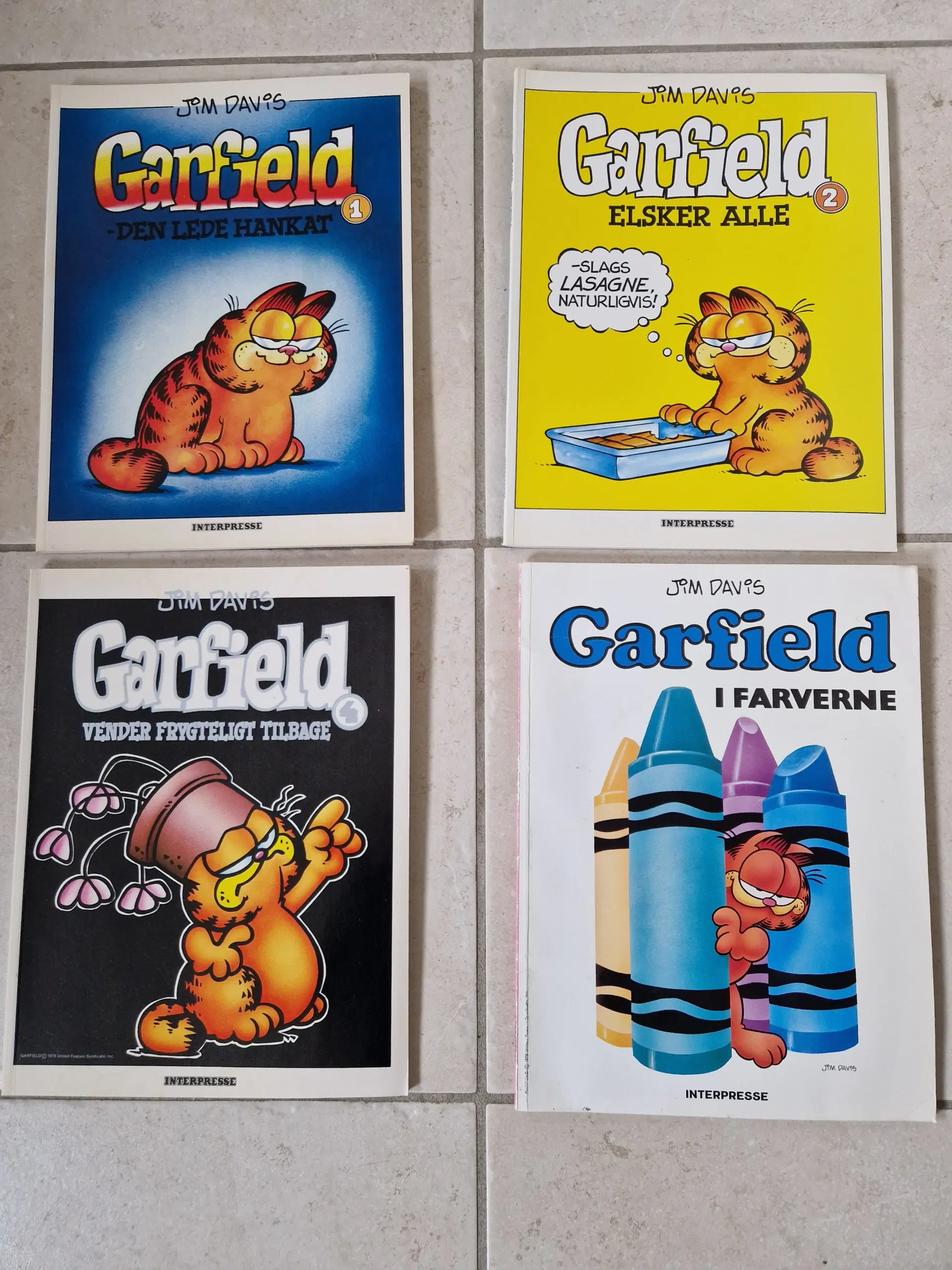 Ældre Garfield tegneserier