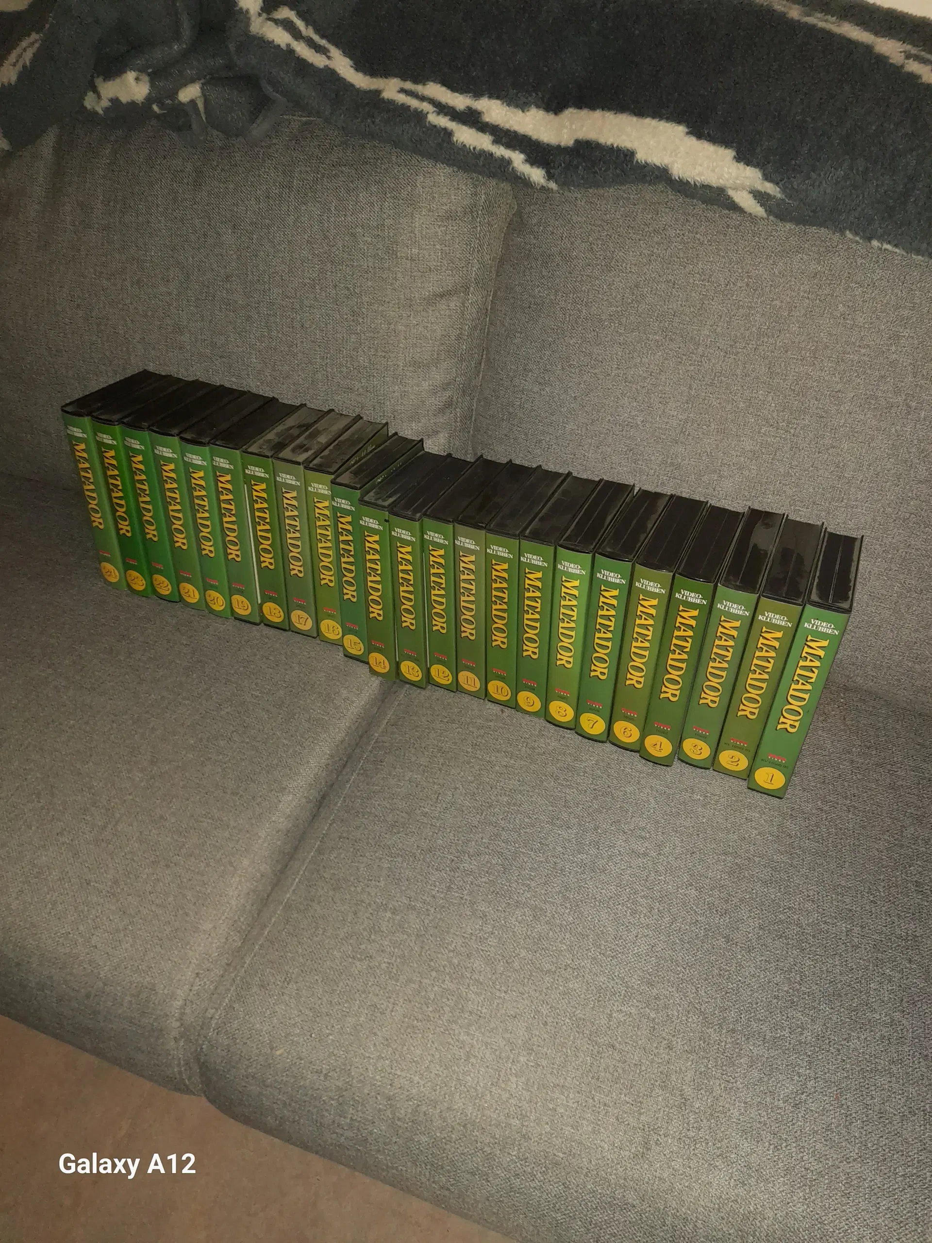 matador serien på vhs