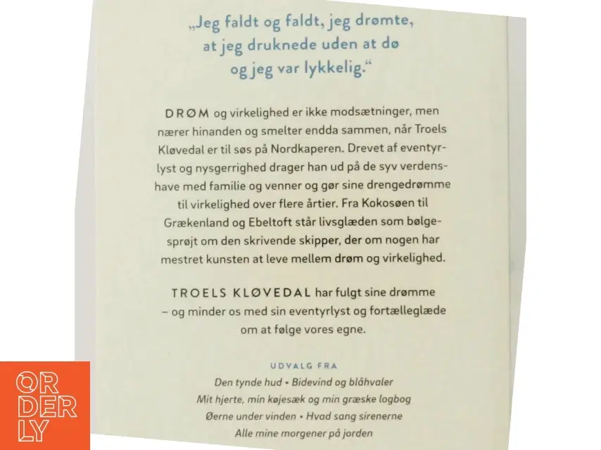 'Drømme' af Troels Kløvedal fra Gyldendal