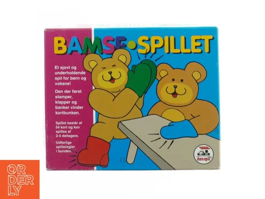 Bamse spillet fra Dansk Spil (str 17 x 14 cm)