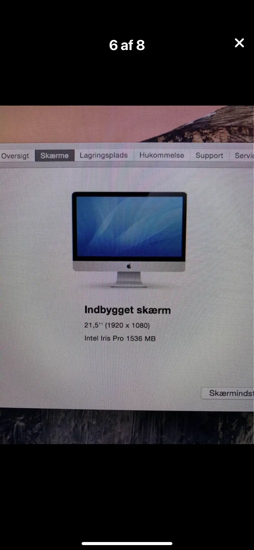 Appel IMac 2013 215”