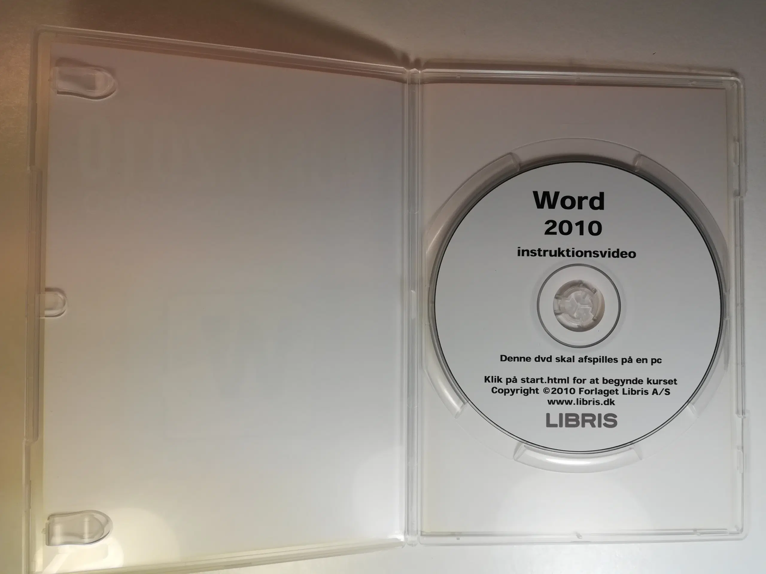 WORD 2010 - Lær det selv + Kursushæfte + Video