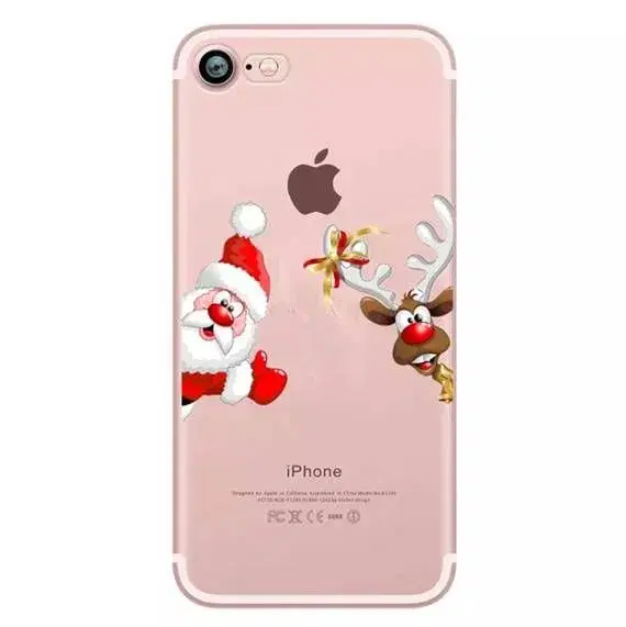 Julecover til iPhone 5 5s SE 6 6s SE 2020 7 el 8