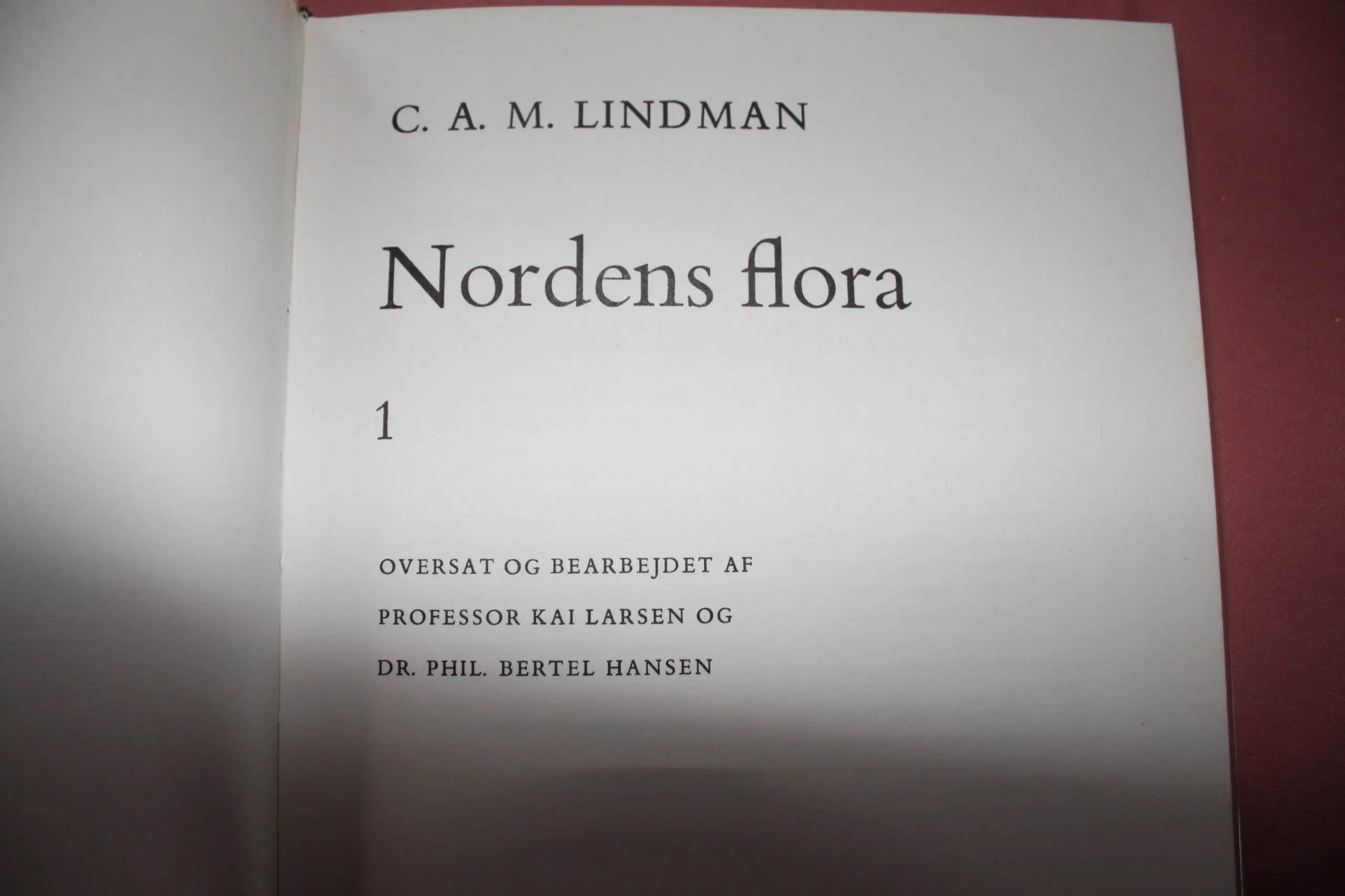 Nordens flora bind 1 - 10