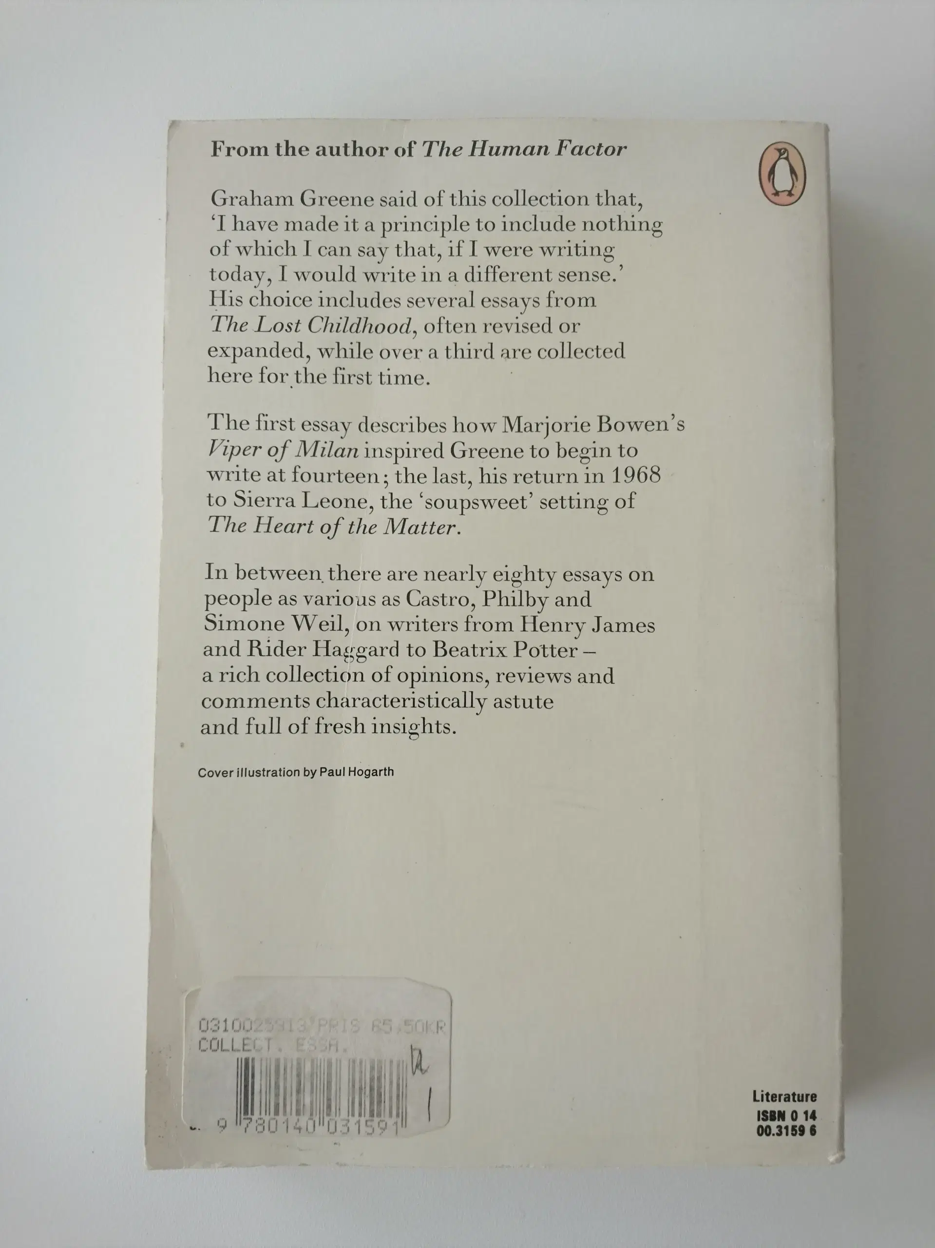 Collected Essays Graham Greene