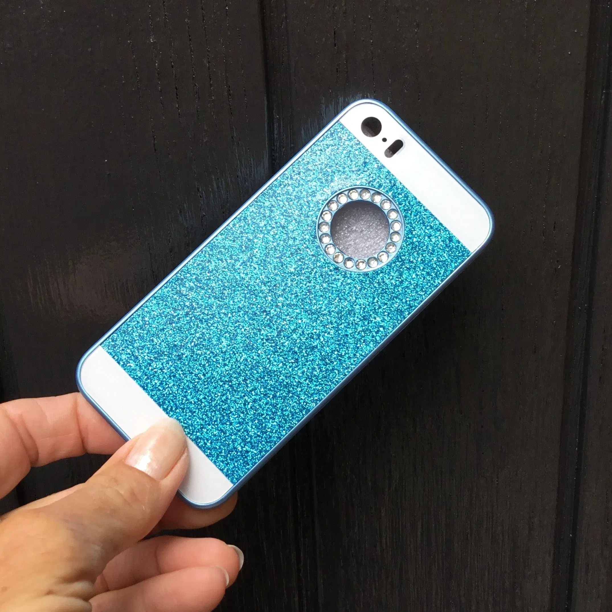 Glimmer cover til iPhone 5 5s SE 6 6s med similist