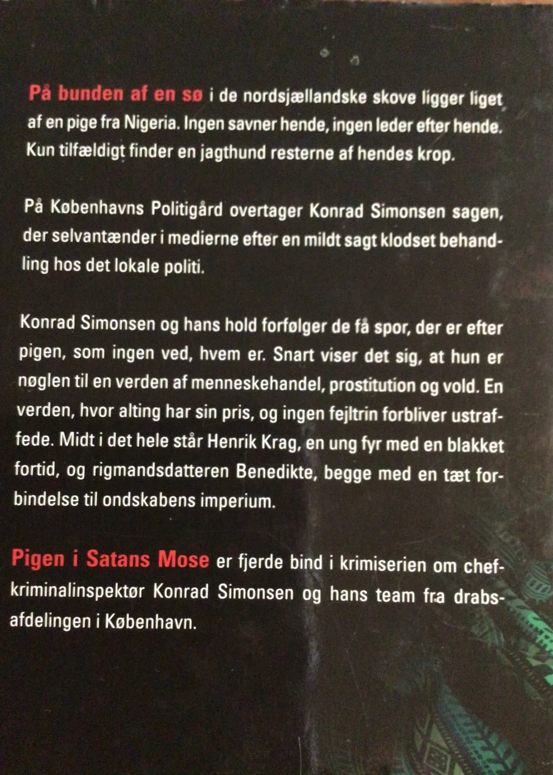 Lotte  Søren Hammer : Pigen i Satans Mose