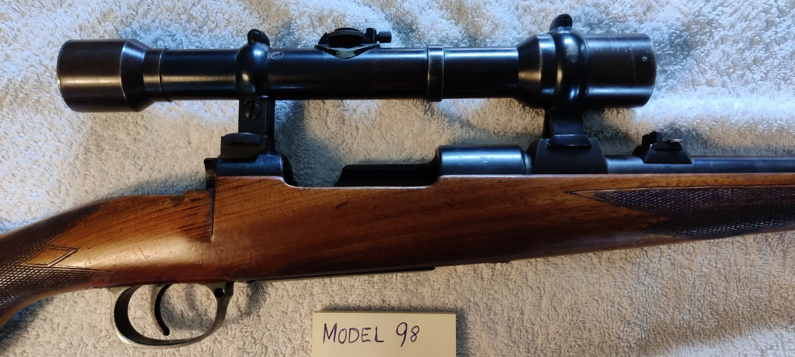 Model 98  65x55 Jagtriffel + Kikkert DIALLYTAN 4x