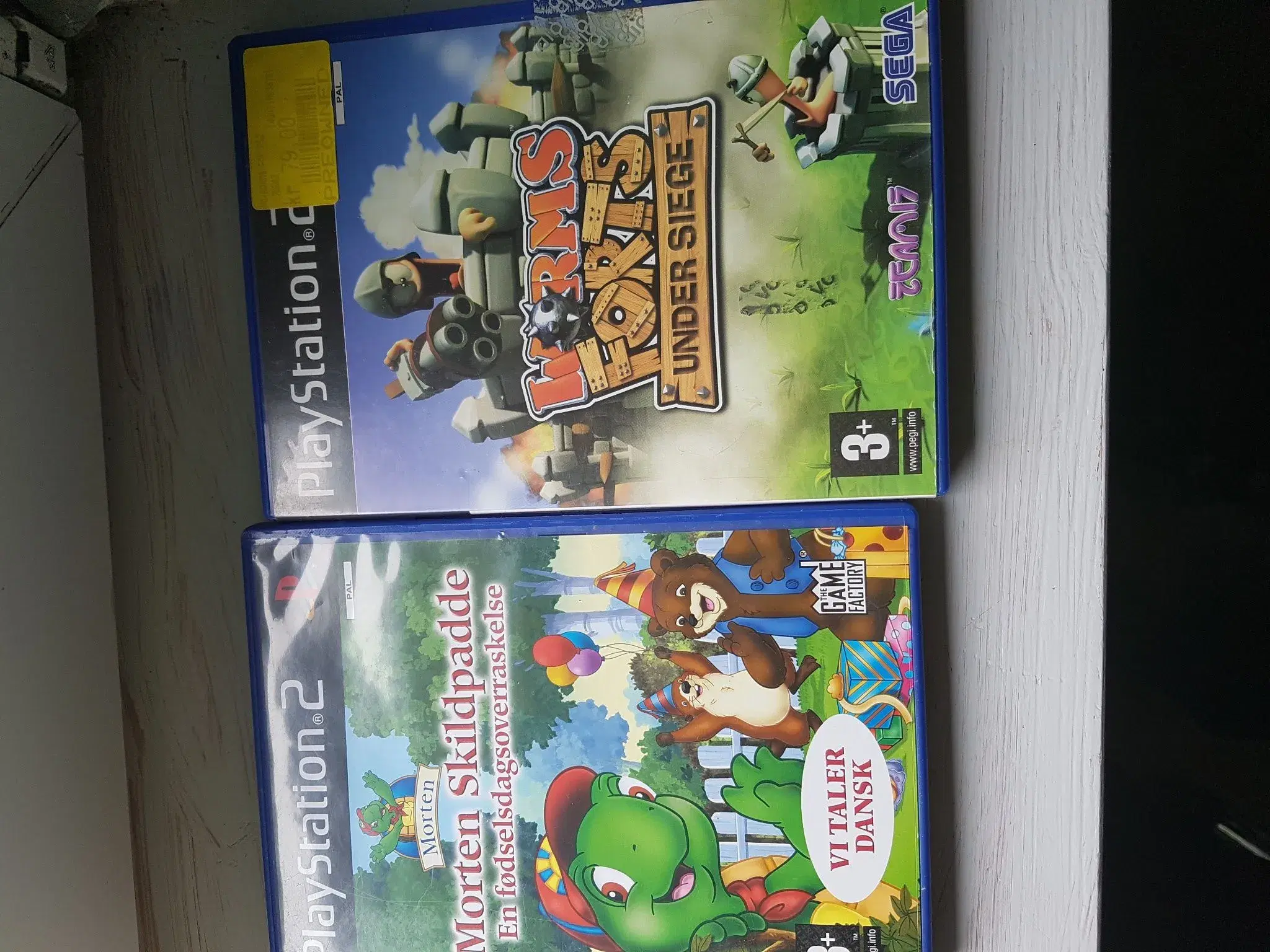 4 gode ps2 spil 30-50kr pr stk