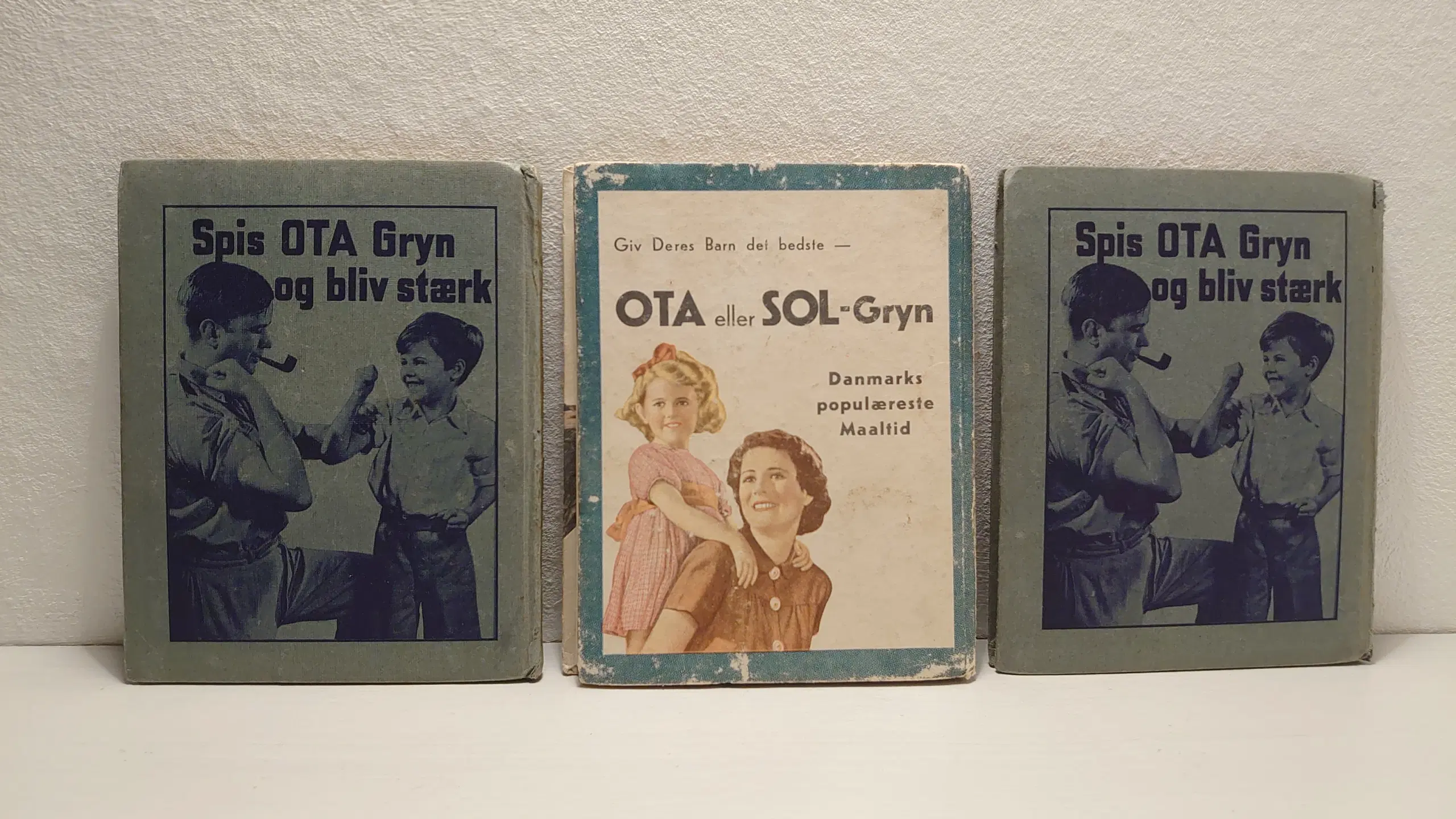 3 stk OTA´s Boggave bøger 1938-42