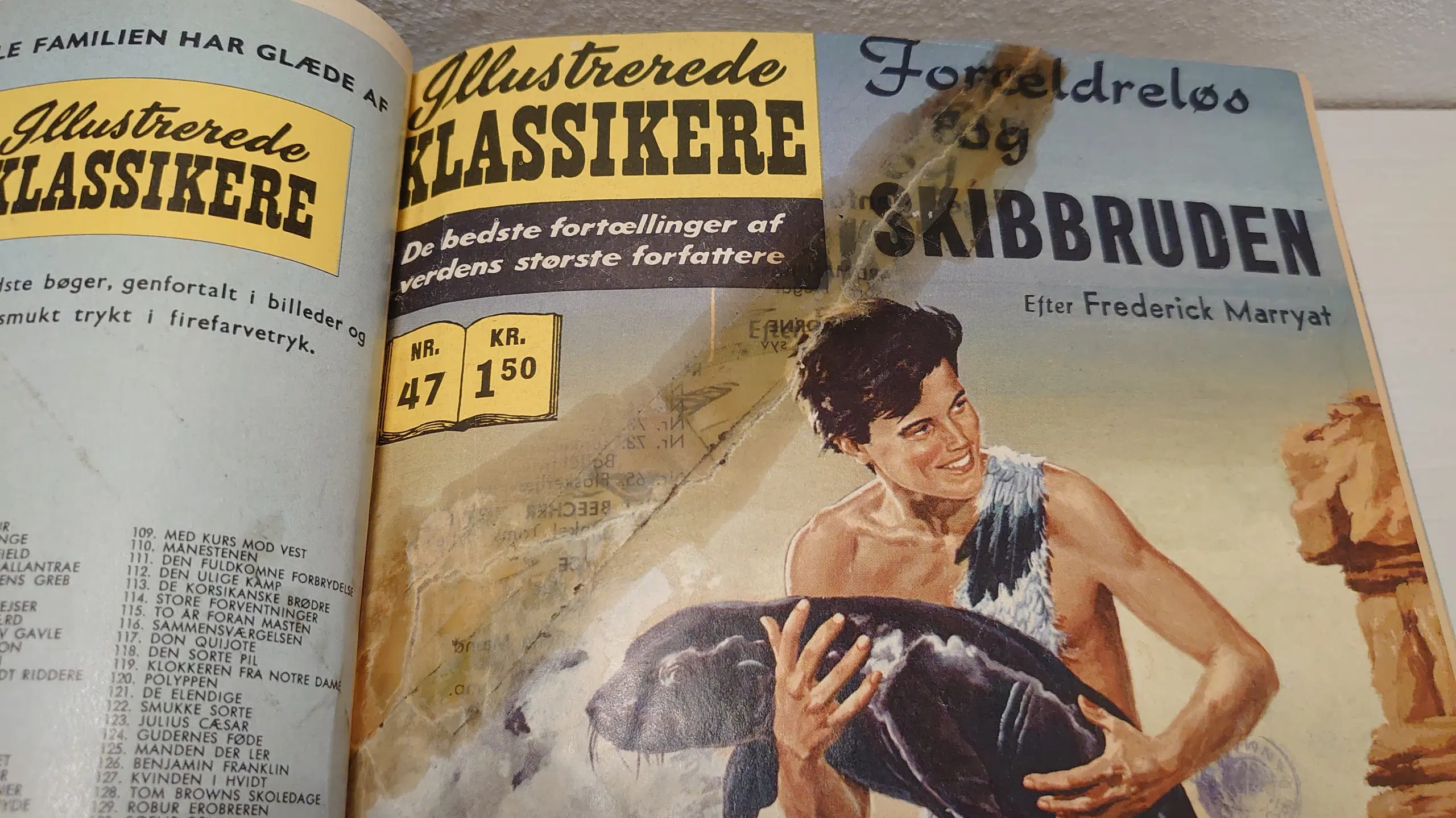 17stk indbundne serierillKlassikereBonanza mm