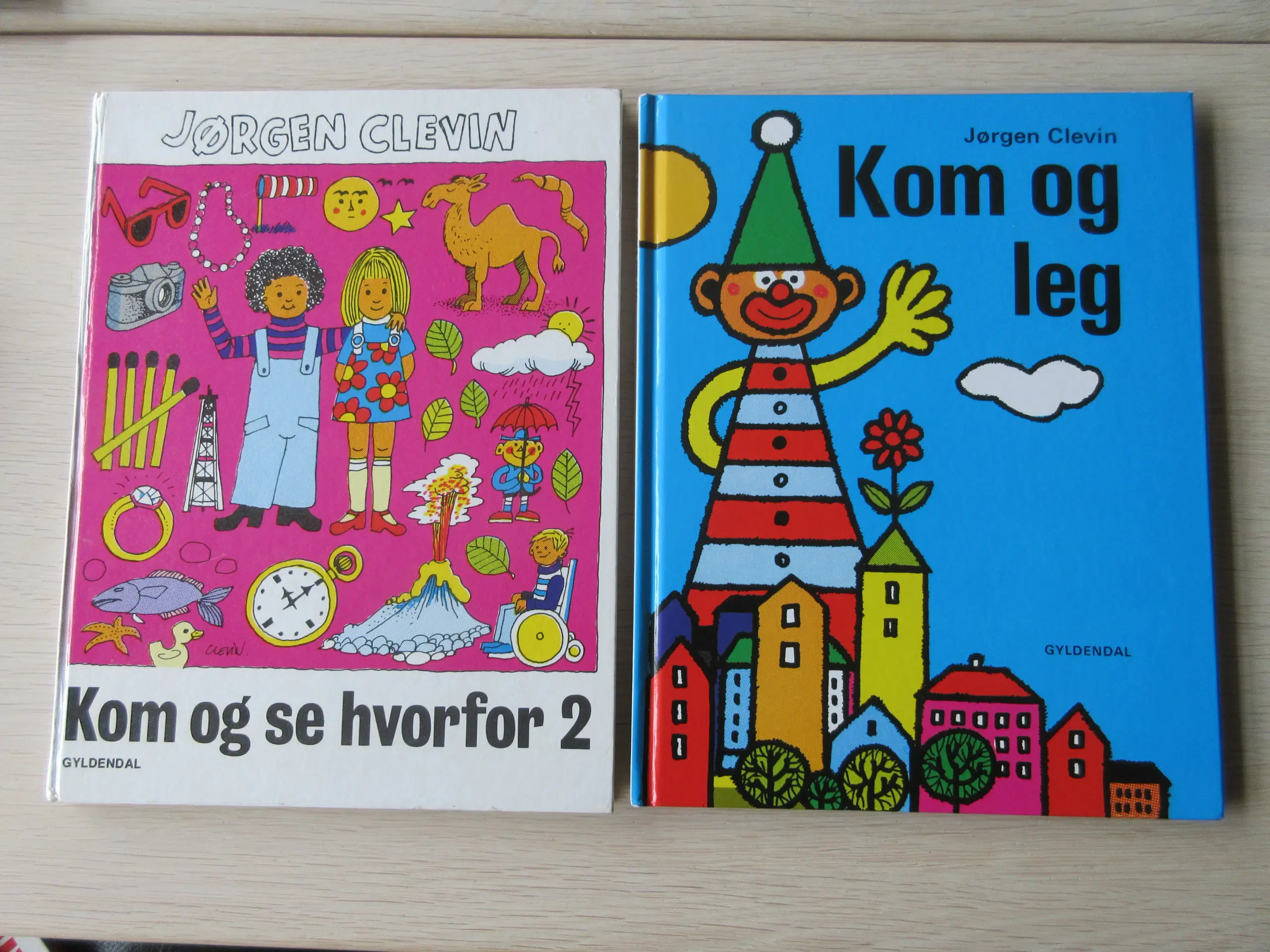 Jørgen Clevin bøger og et spil ;-)