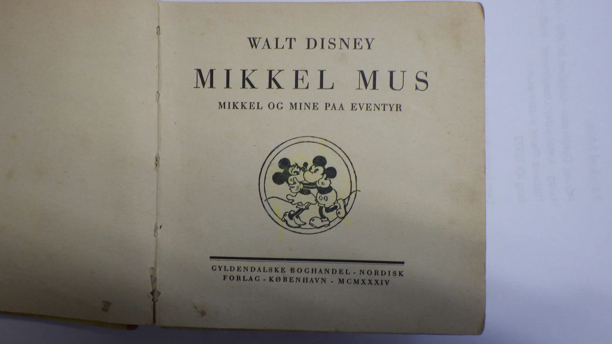 Walt Disney  Mikkel og Mine på eventyr
