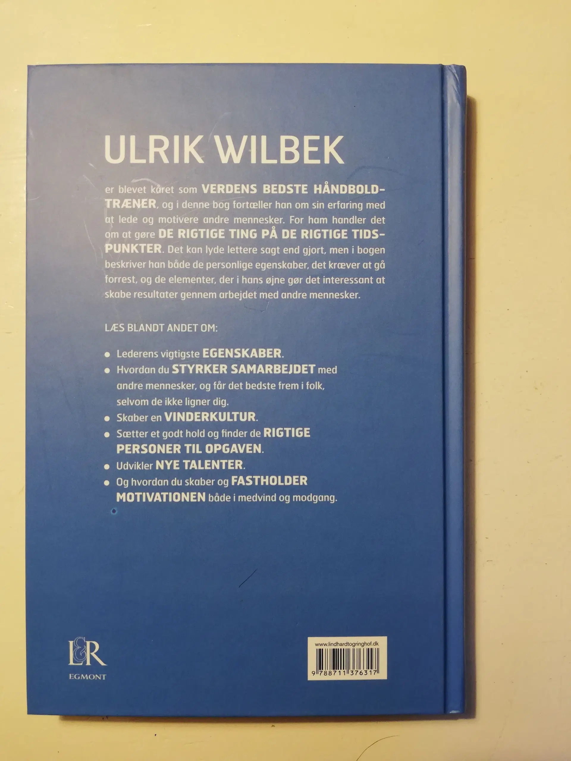 Bog af Ulrik Wilbek