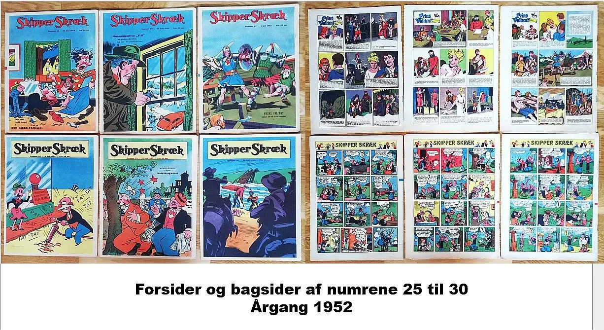 SKIPPER SKRÆK Komplet årgang 1952