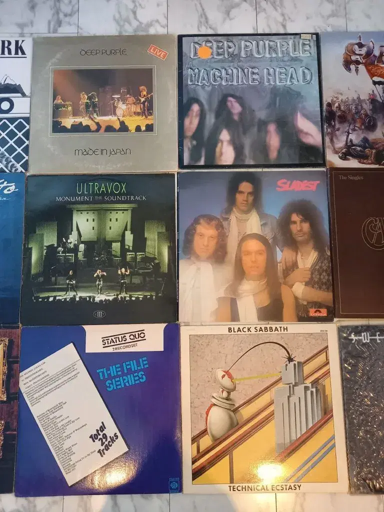 15 stk Rock - Pop - Heavy LP