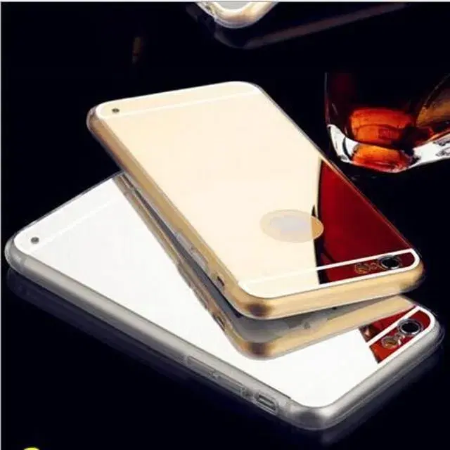 Guld spejl cover iPhone 5 5s SE 6 6s 7 8