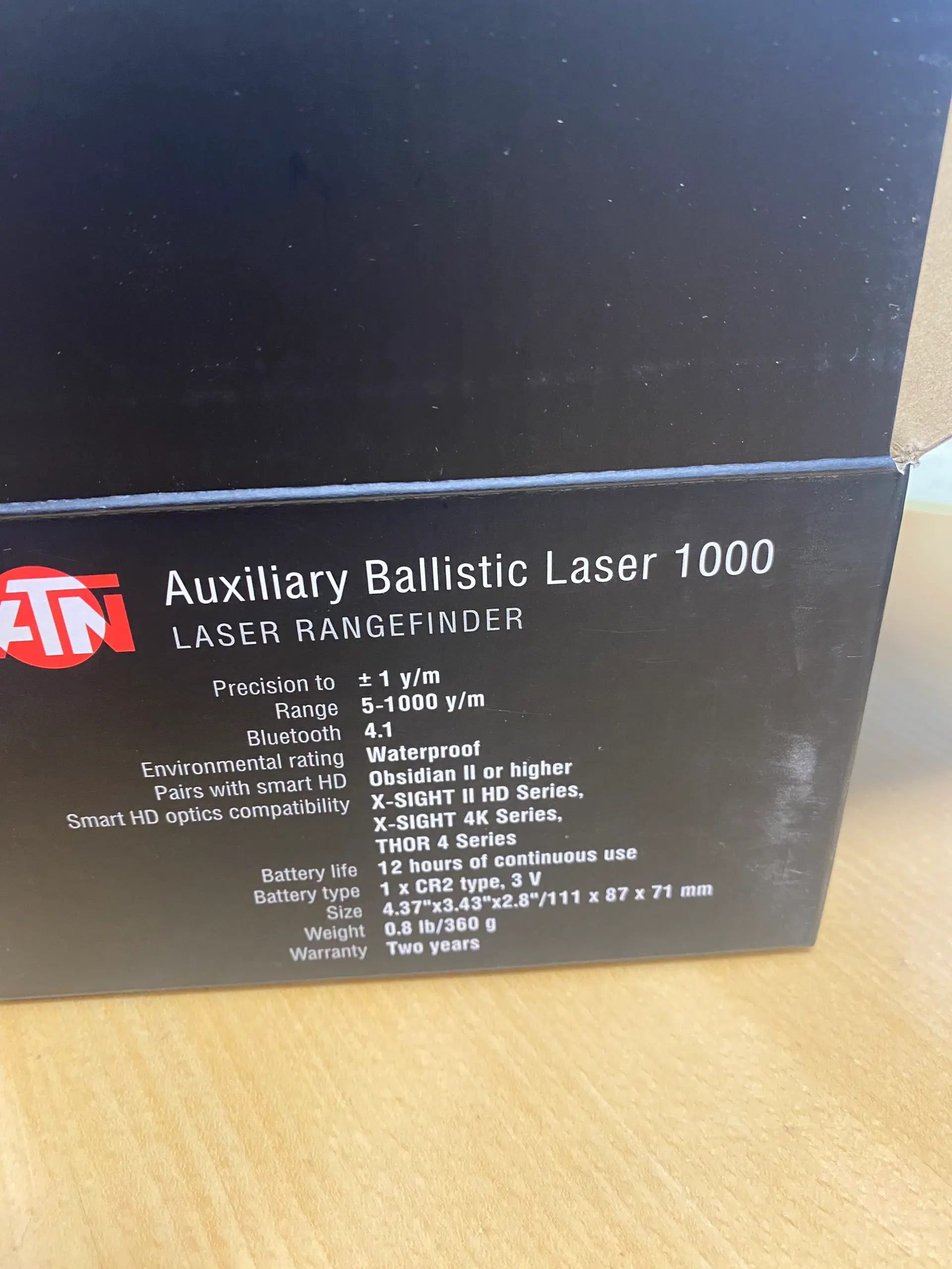 ATN ballistisk laserafstandsmåler ABL1000