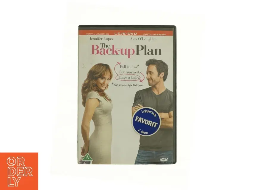 The back-up plan fra dvd