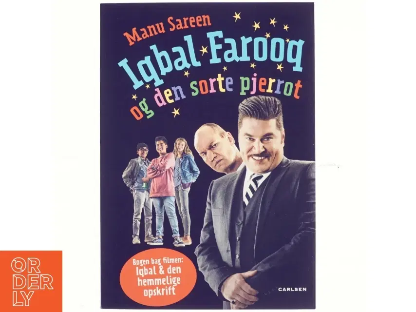 Iqbal Farooq og den sorte Pjerrot af Manu Sareen (Bog)