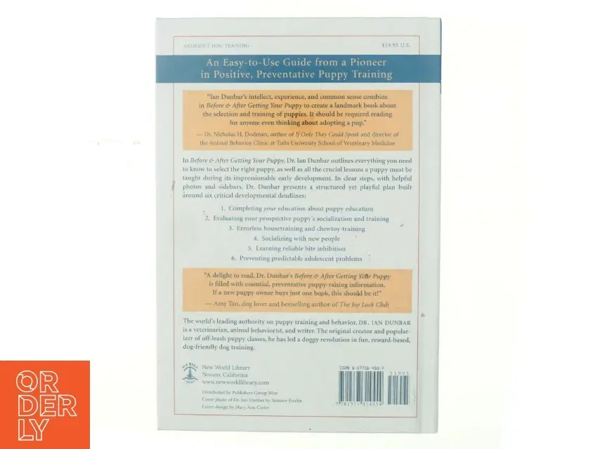 Before  After Getting Your Puppy af Ian Dunbar (Bog)