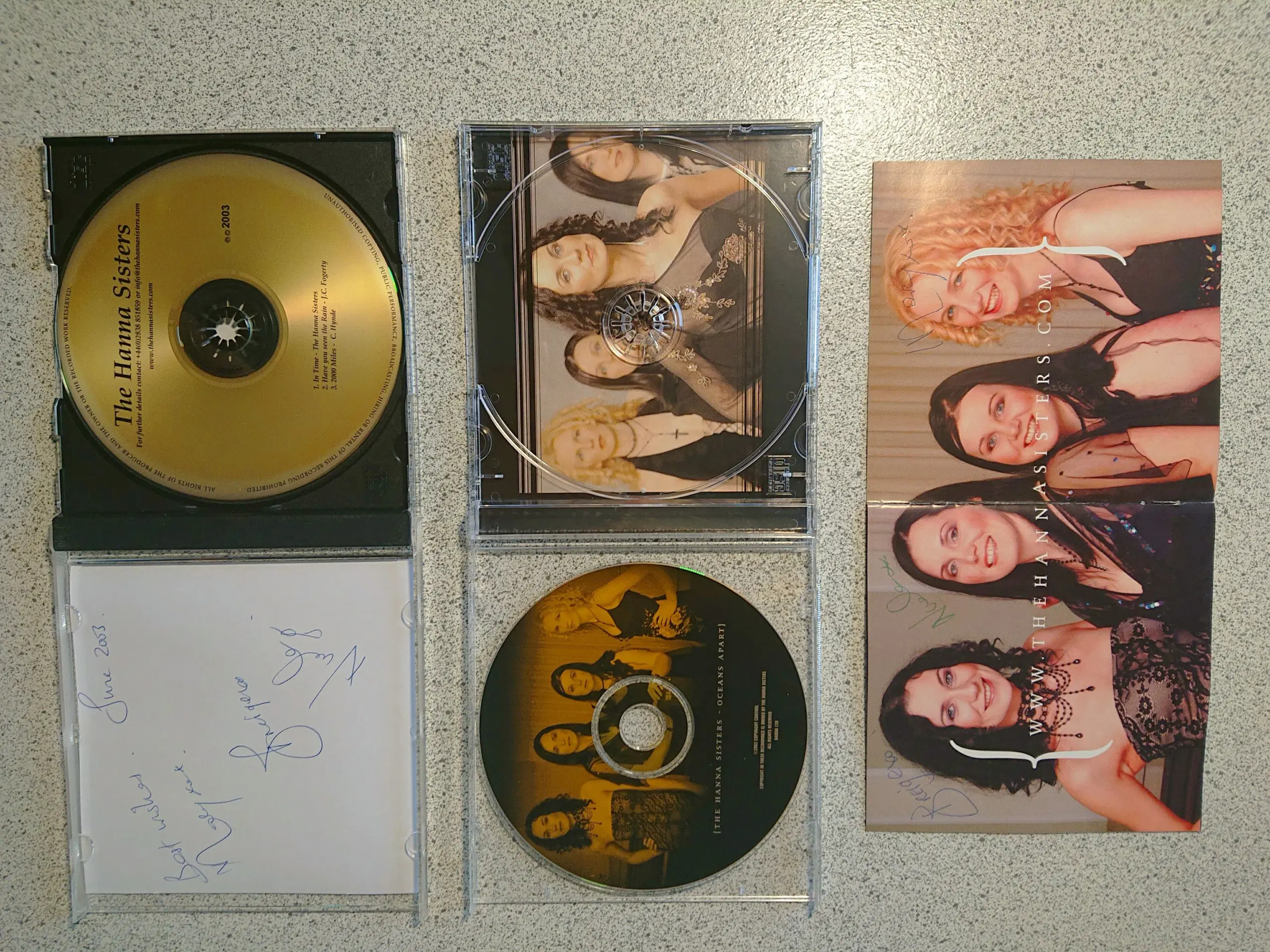 The Hanna Sisters (2 signeret cd'er)