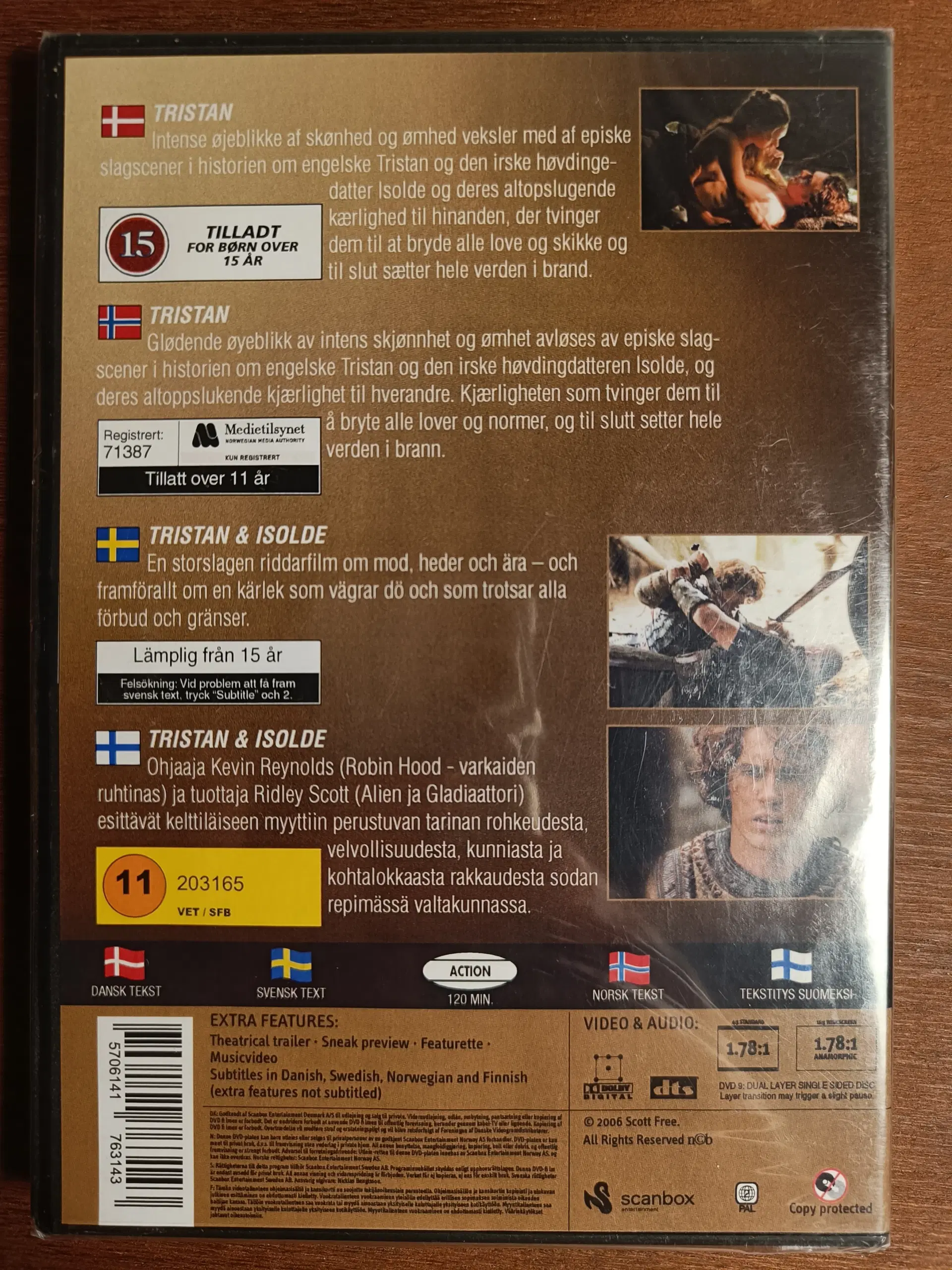 DVD [Ny] Tristan  Isolde