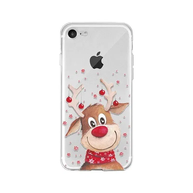 Julecover til iPhone 7+ 8+ 7PLUS el 8PLUS