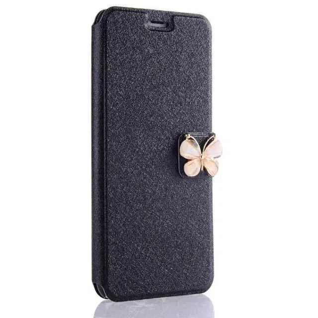 Sort flip cover iPhone 5 5s SE 6 6s SE 2020 7 8 6+