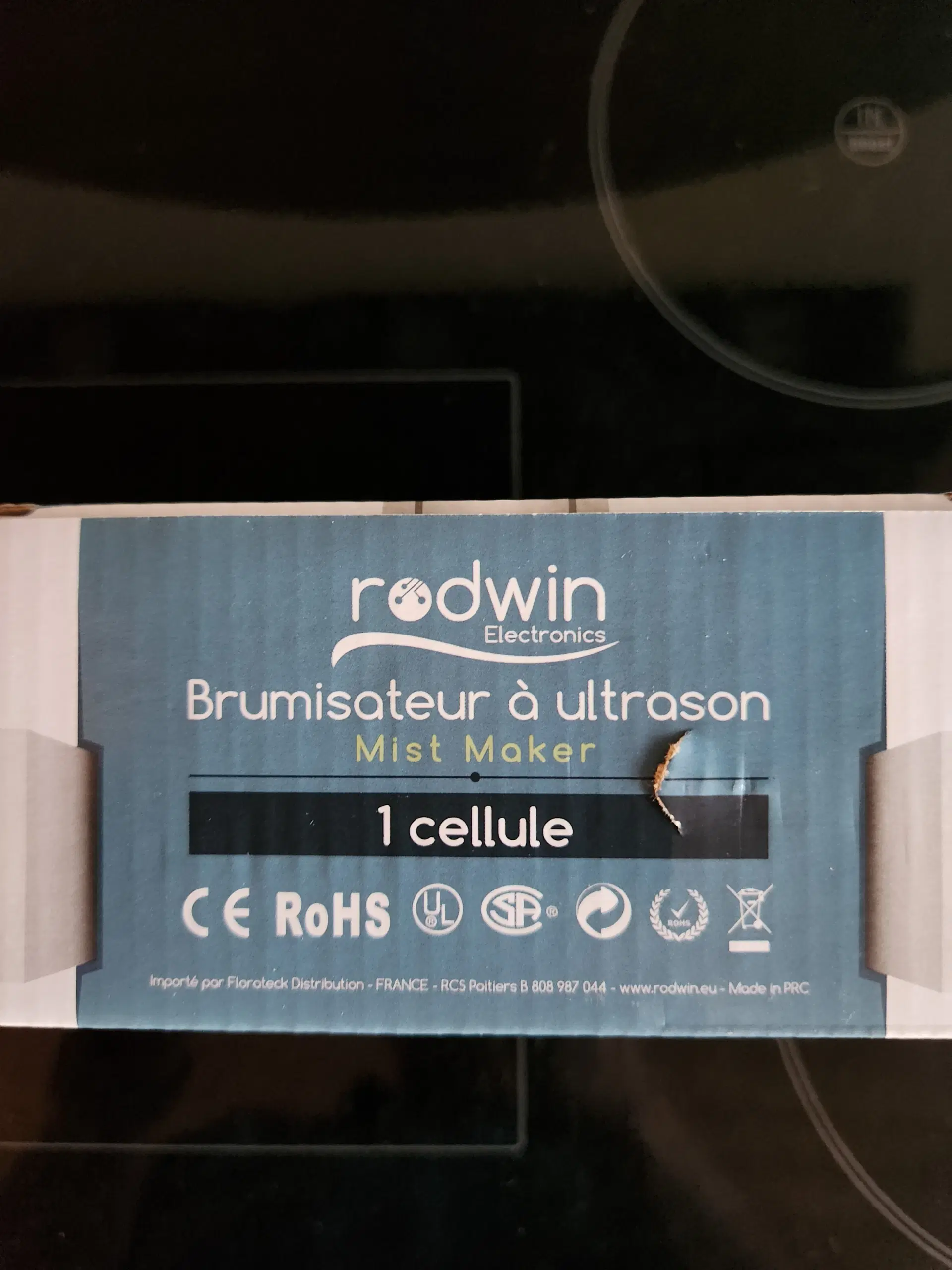 Brumisateur à ultrasons - 1 cellule - Rodwin Electronics
