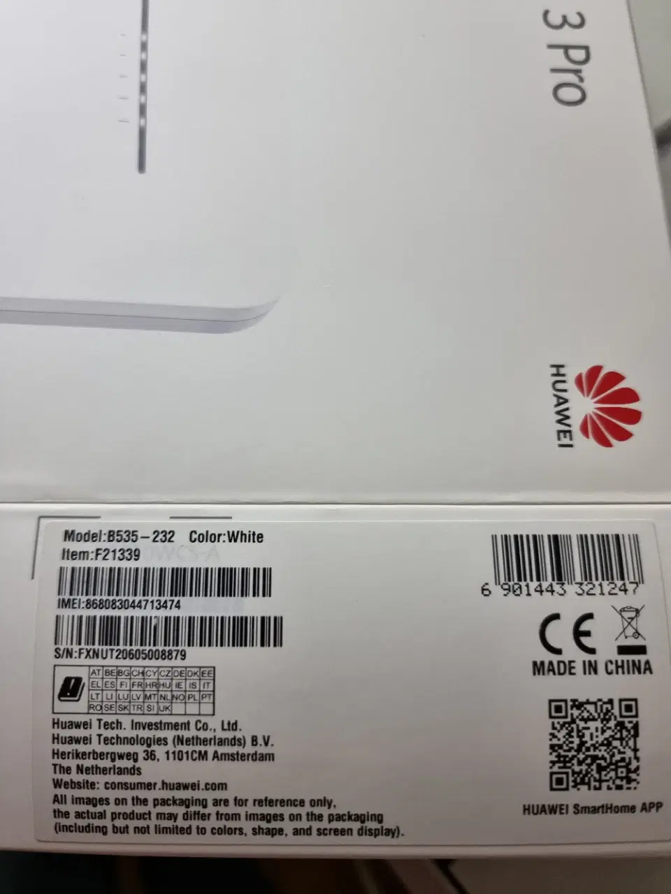 Huawei B535-232 Trådløs router