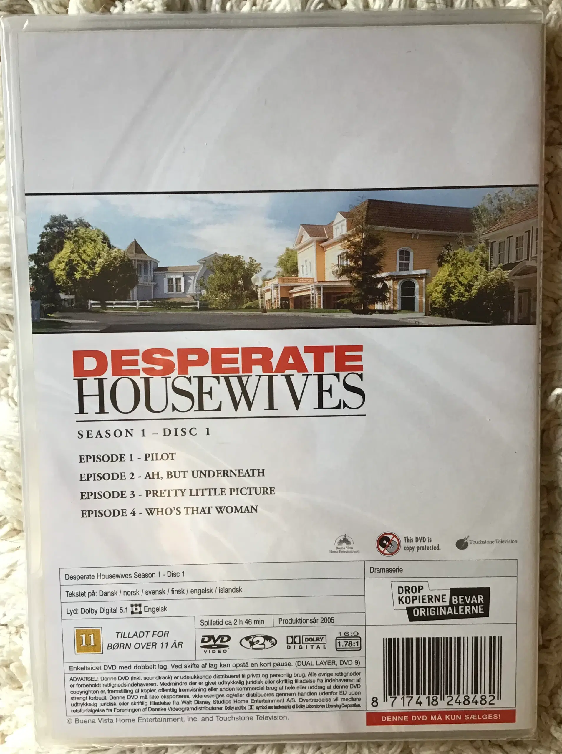 Desperate Housewives sæson 1 1-4 (i folie)