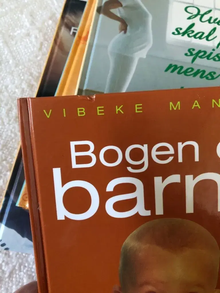 Bøger om graviditet/baby/barn/forældre