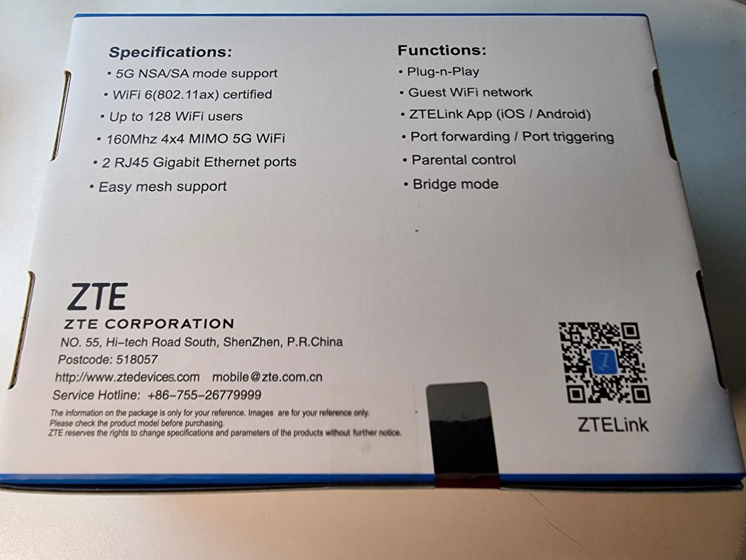 ZTE MC888 Pro 5G Router