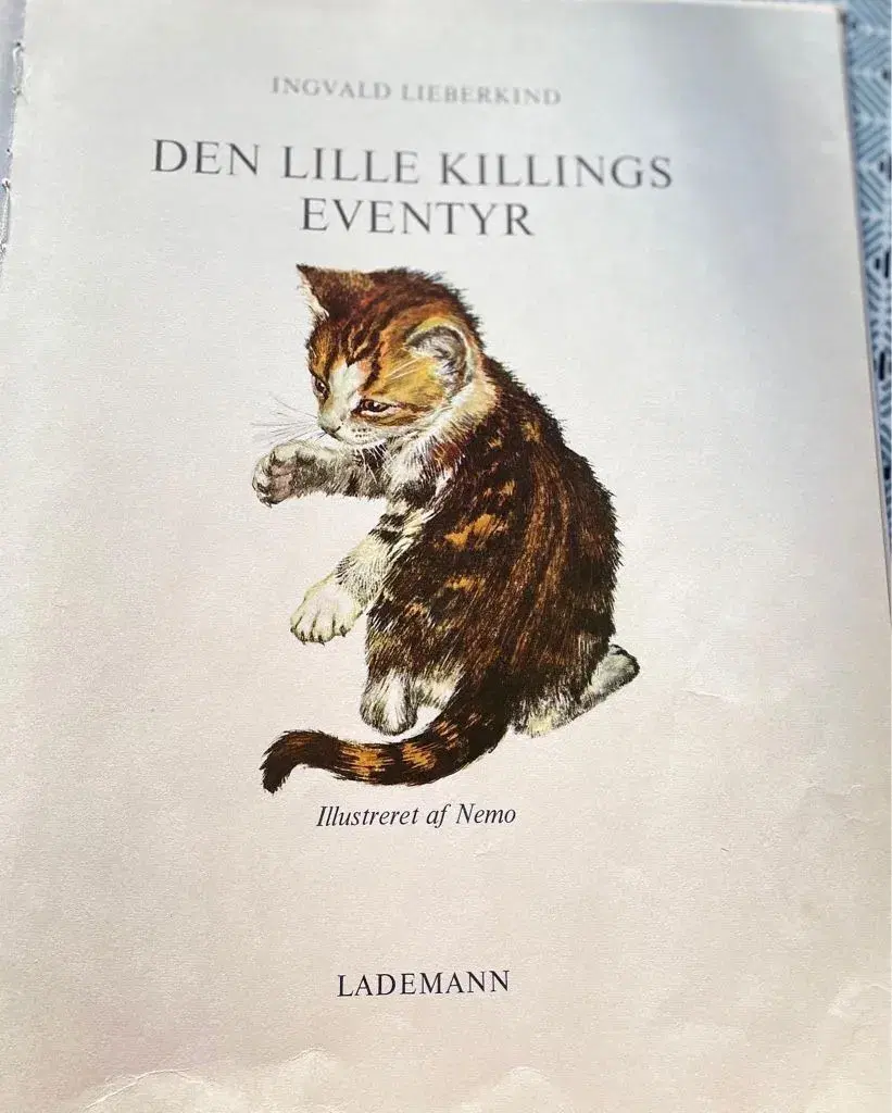 Retro børnebog Den lille killings eventyr