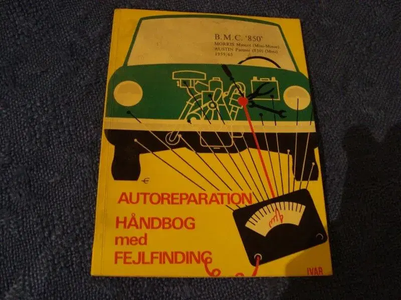 Autoreparation håndbog med fejlfinding Maskot 850