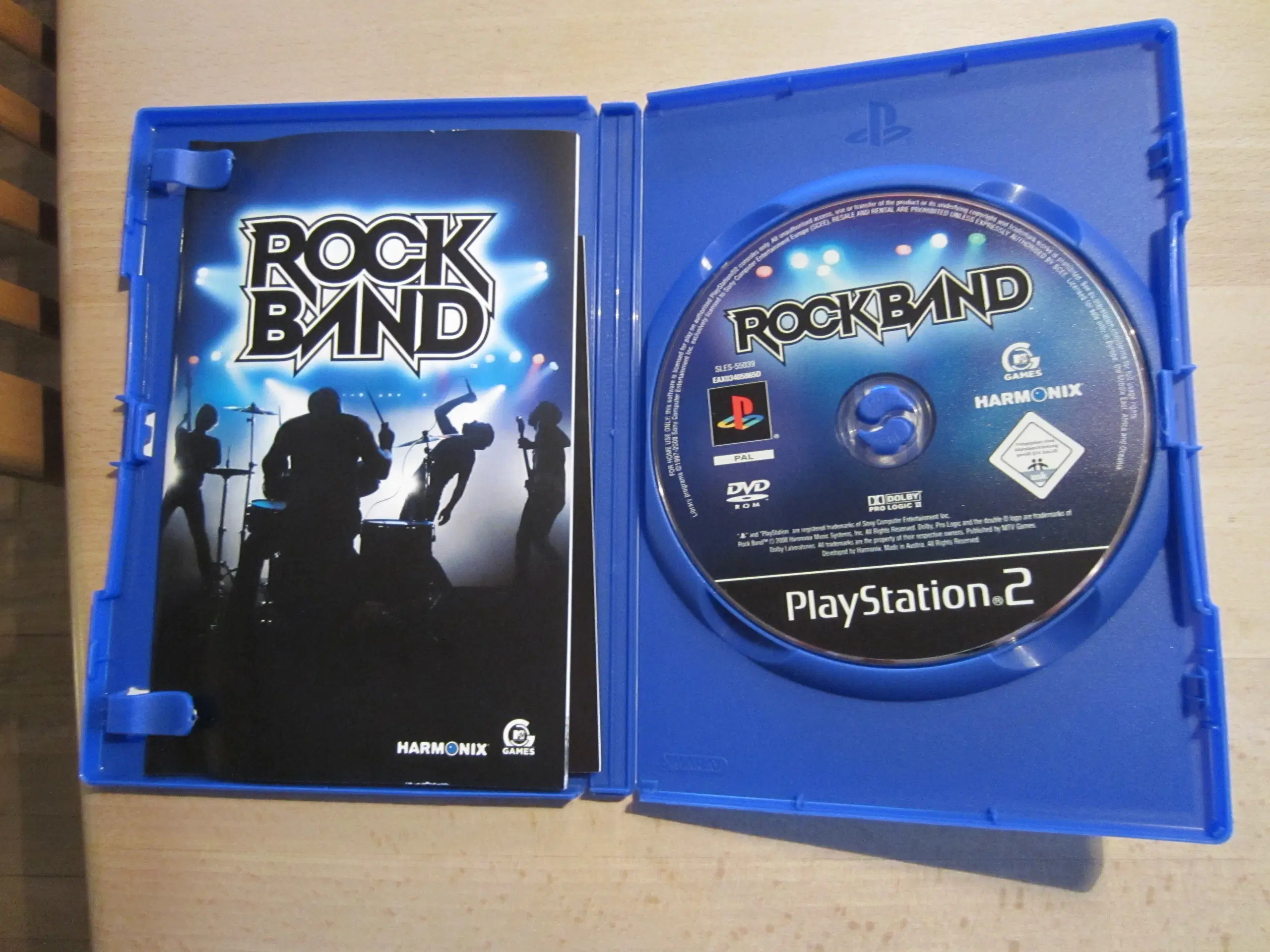 PS2 spil - Rock Band