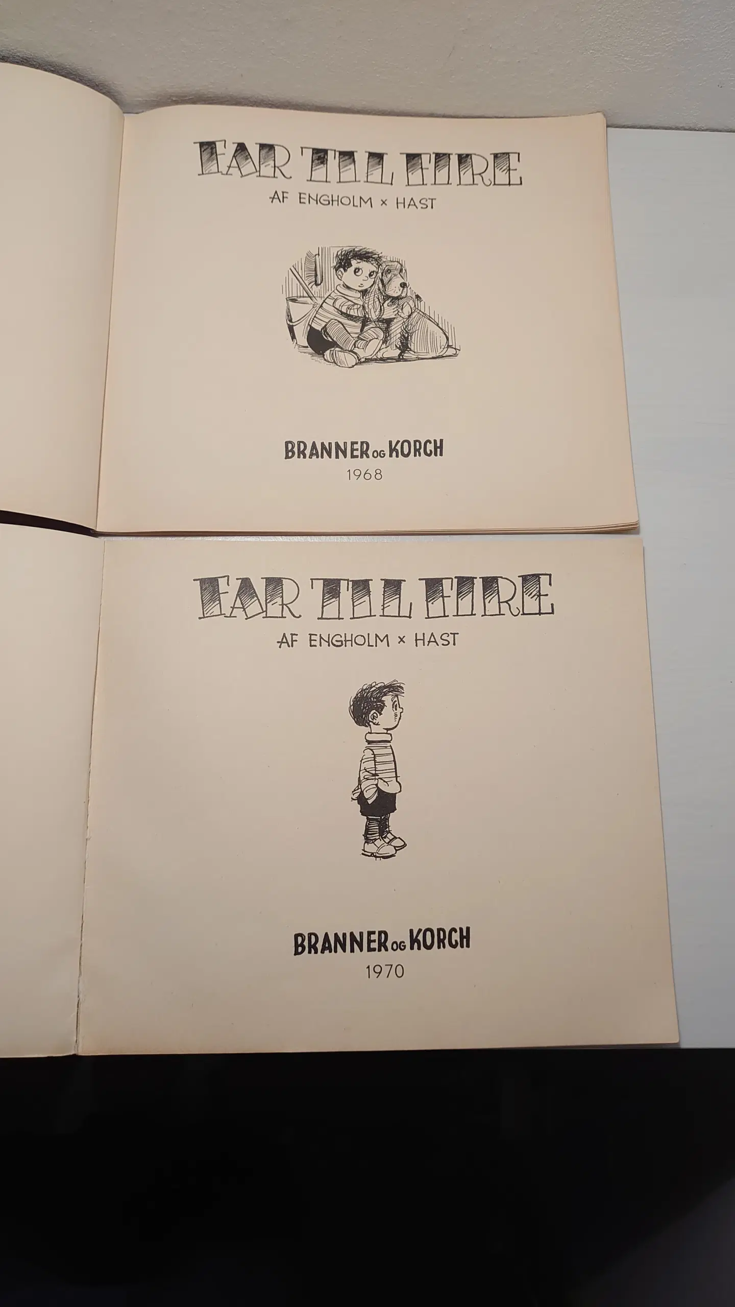 Engholm  Hast: 2stk Far til fire hæfter19681970