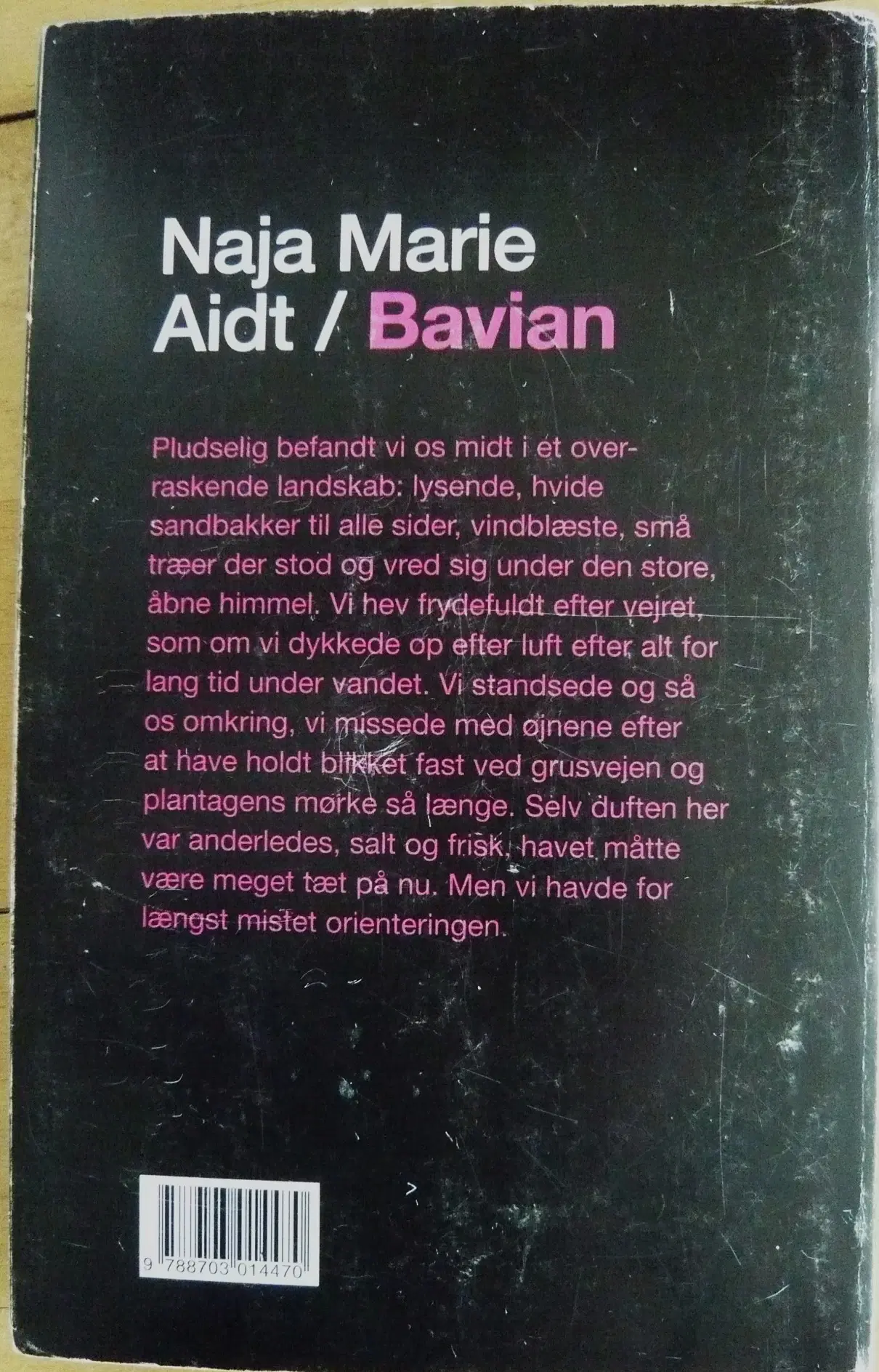 Bavian - noveller af Naja Marie Aidt