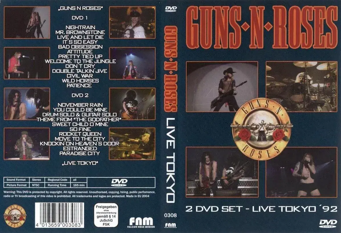 GUNS N ROSES ; Live in Tokyo 1992