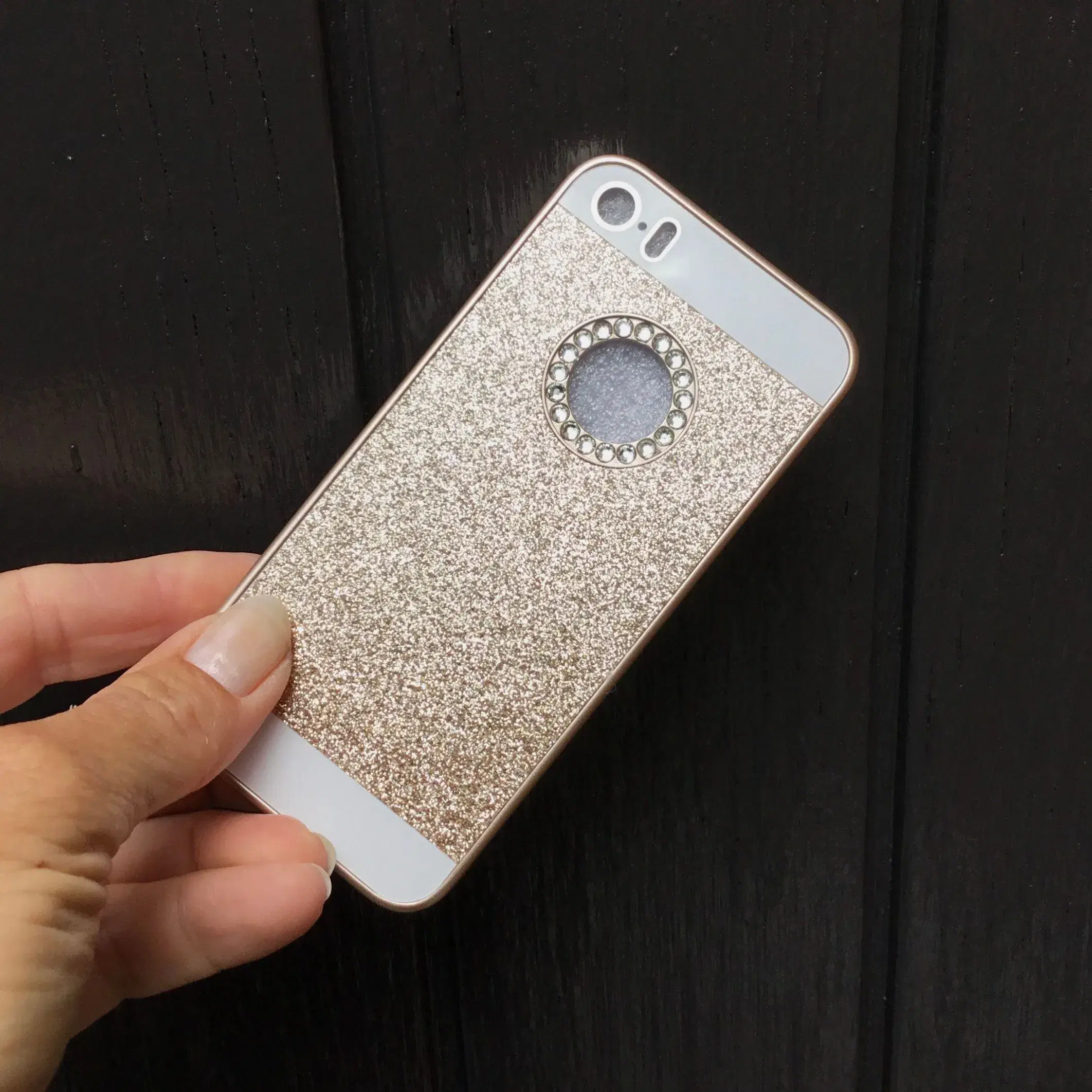 Glimmer cover til iPhone 5 5s SE 6 6s med similist